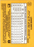 1987 Donruss Lonnie Smith #225