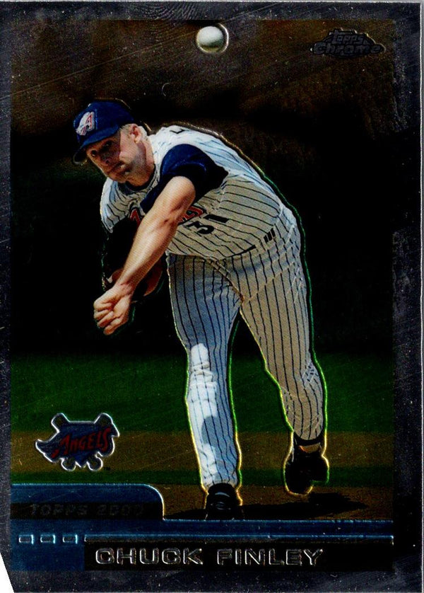 2000 Topps Chrome Chuck Finley #128