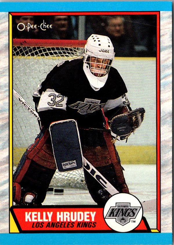 1989 O-Pee-Chee Kelly Hrudey #166