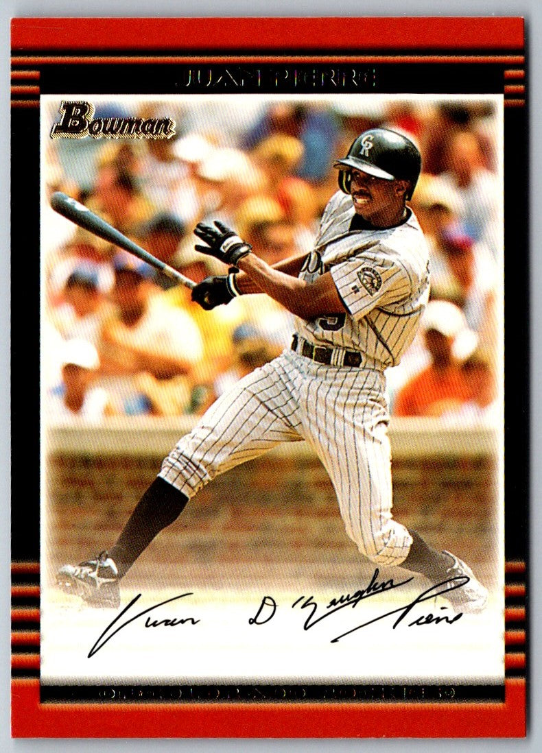 2002 Bowman Juan Pierre