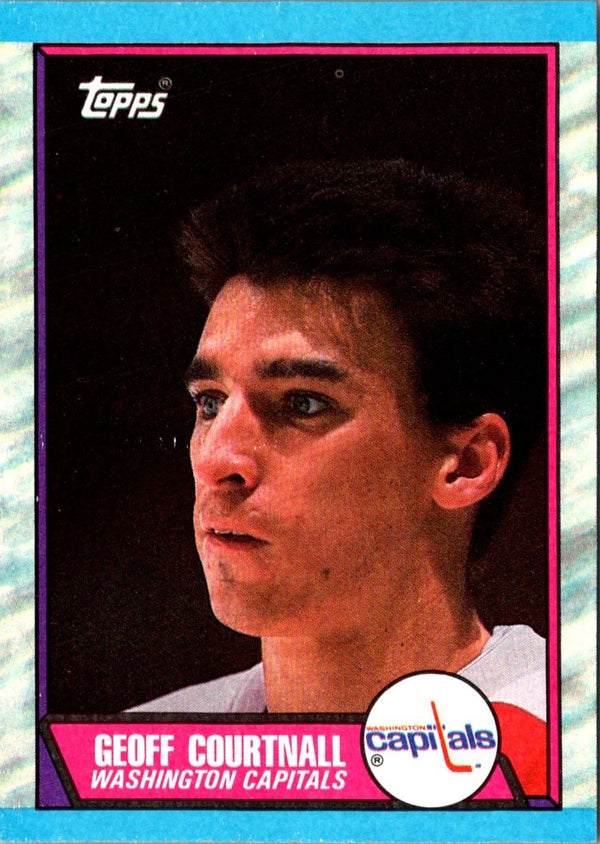 1989 Topps Geoff Courtnall #111 Rookie