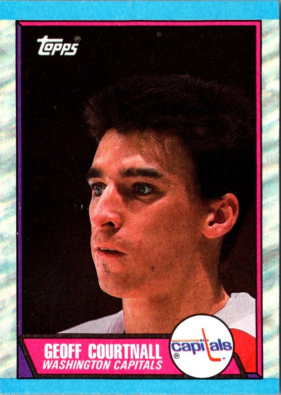 1989 Topps Geoff Courtnall #111 Rookie