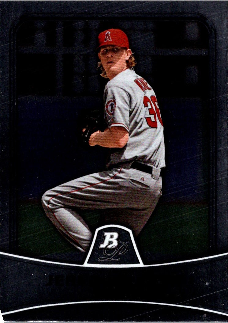 2010 Bowman Platinum Jered Weaver