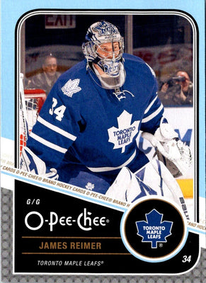2012 O-Pee-Chee James Reimer #34
