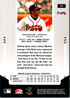 2004 Leaf Certified Materials Andruw Jones #11