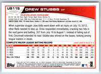 2013 Topps Update Drew Stubbs #US115