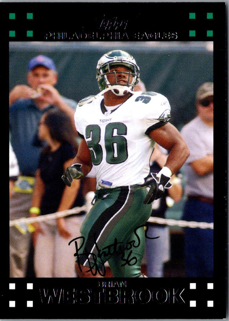 2007 Topps Brian Westbrook