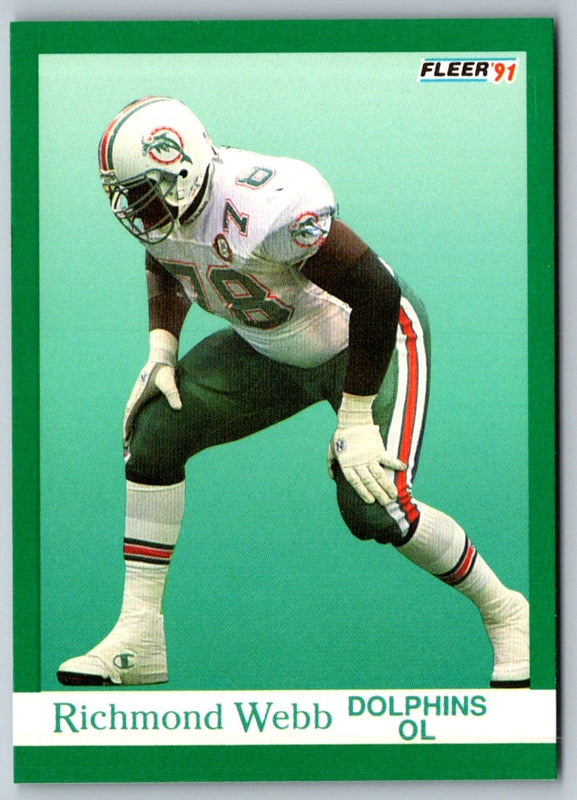 1991 Fleer Richmond Webb #133