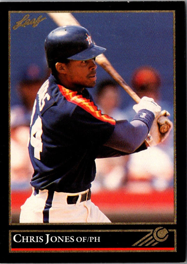 1992 Leaf Black Gold Chris Jones #444