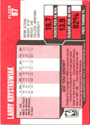 1989 Fleer Larry Krystkowiak