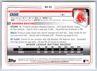 2020 Bowman Triston Casas #BD-83