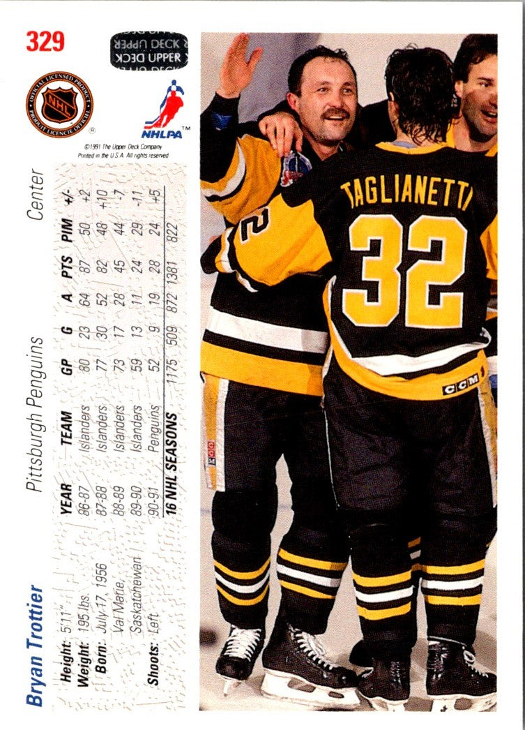 1991 Upper Deck French Bryan Trottier