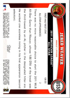 2011 Topps Update Jered Weaver #US50