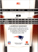 2007 Leaf Certified Materials Laurence Maroney