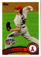 2011 Topps Update Jered Weaver #US50