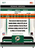 2006 Donruss Gridiron Gear Ronnie Brown #57