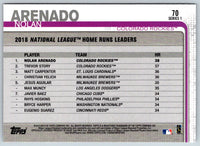 2019 Topps Nolan Arenado #70