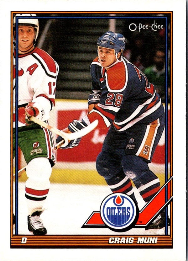 1991 O-Pee-Chee Craig Muni #479