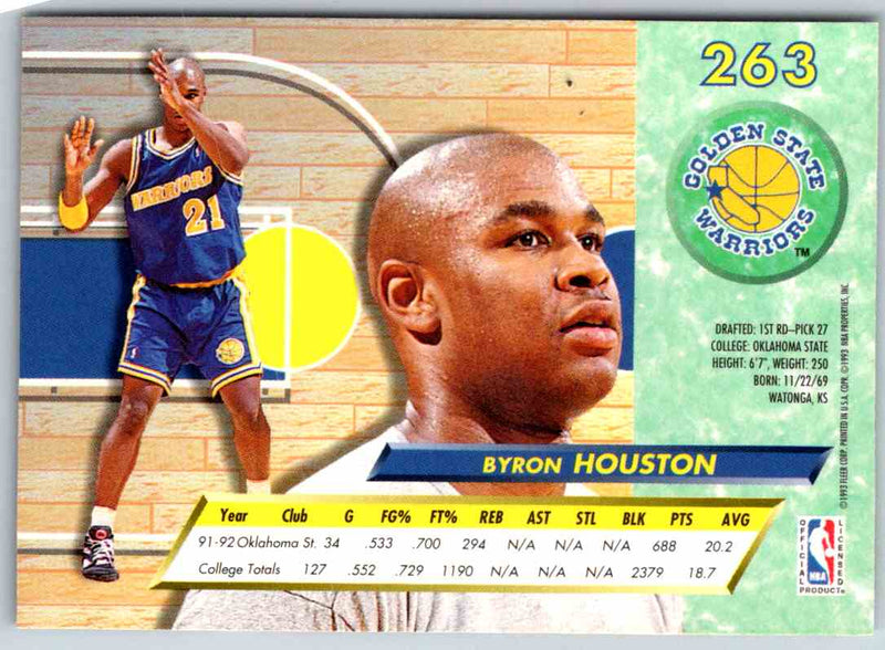 1992 Fleer Ultra Byron Houston