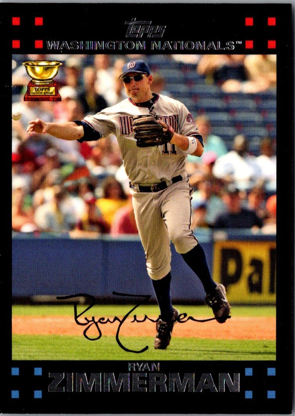 2007 Topps Ryan Zimmerman #600