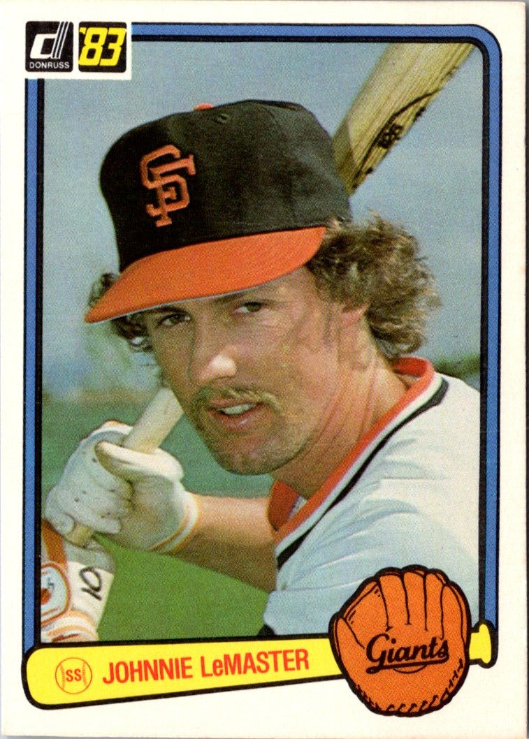 1983 Donruss Johnnie Lemaster