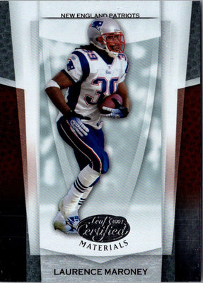 2007 Leaf Certified Materials Laurence Maroney #85