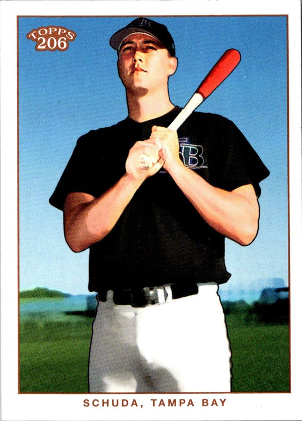 2002 Topps 206 Justin Schuda #283 Rookie