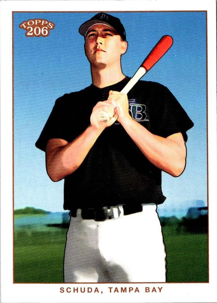 2002 Topps 206 Justin Schuda