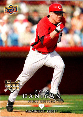2008 Upper Deck First Edition Ryan Hanigan #267 Rookie