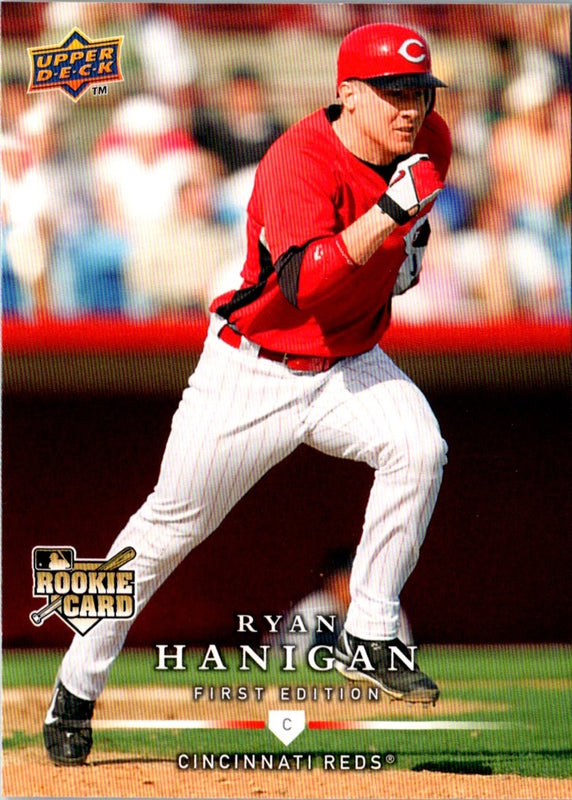 2008 Upper Deck First Edition Ryan Hanigan #267 Rookie