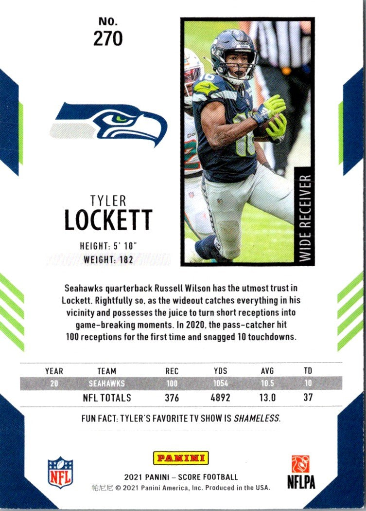 2021 Score Tyler Lockett