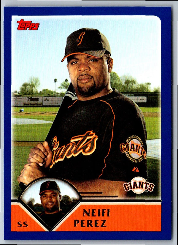 2003 Topps Neifi Perez #527