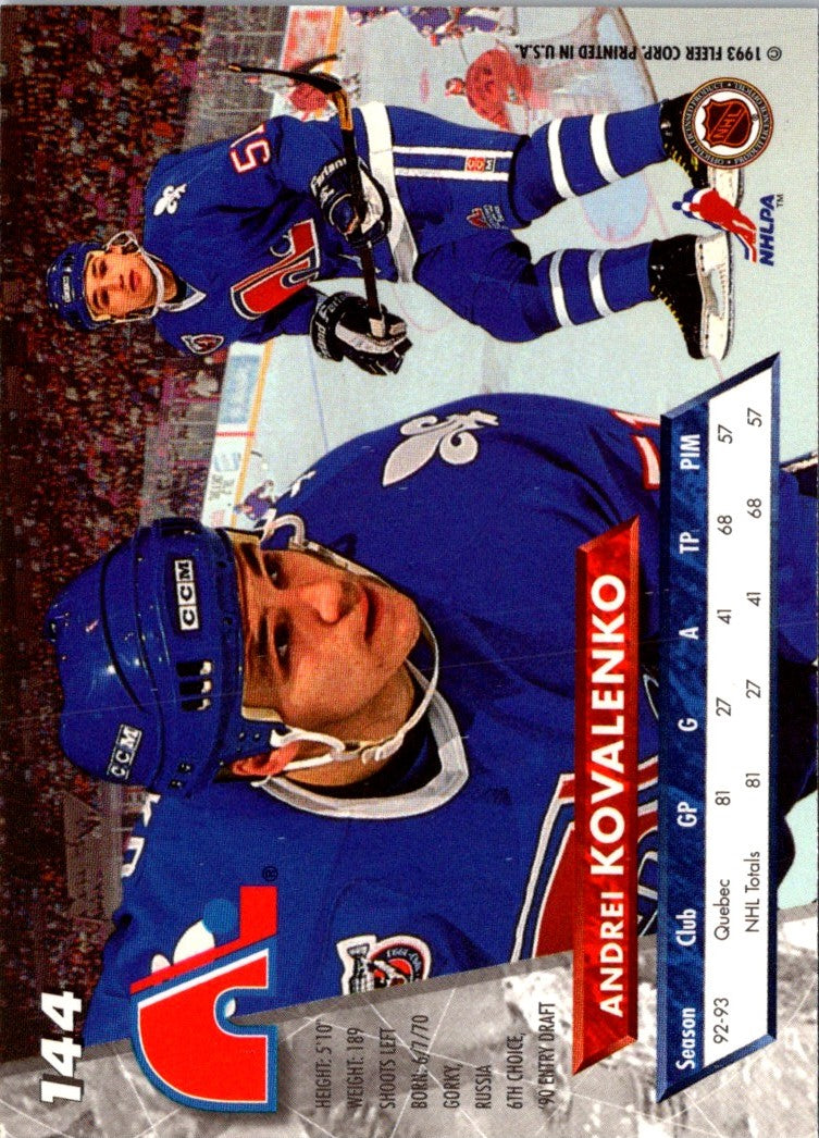 1993 Ultra Andrei Kovalenko