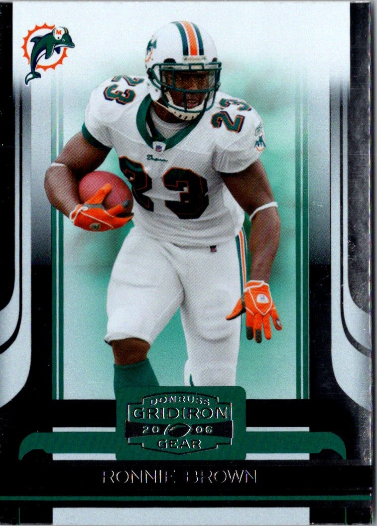 2006 Donruss Gridiron Gear Ronnie Brown