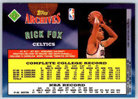1991 Topps Rick Fox #143