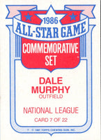 1986 Topps A's Leaders: Dwayne Murphy #216
