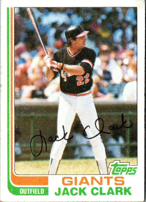 1981 Topps Jack Clark #30