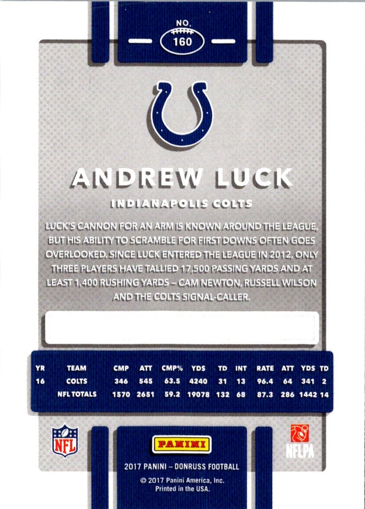 2017 Donruss Andrew Luck