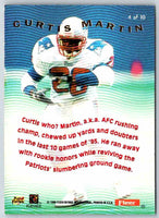 1991 Fleer Ultra Curtis Martin #4 OF 10