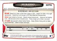 2013 Bowman Draft Picks & Prospects Chrome Ian McKinney #BDPP56