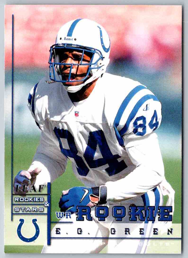 1998 Leaf Rookies And Stars E.G. Green