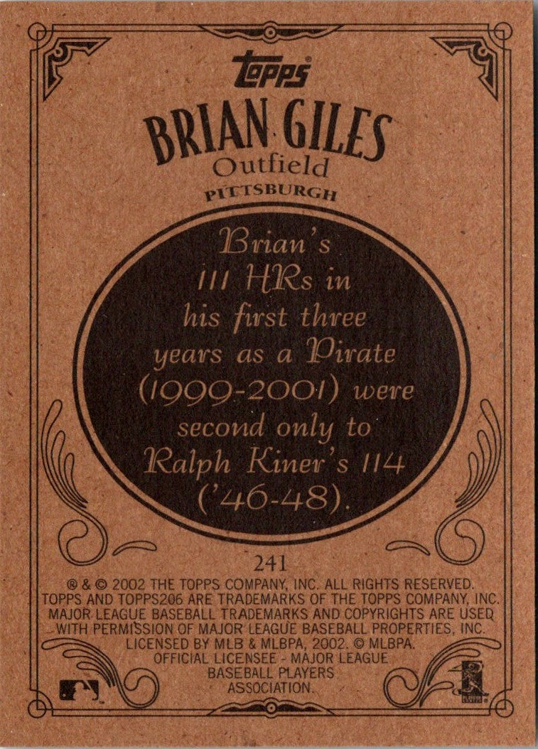 2002 Topps 206 Brian Giles