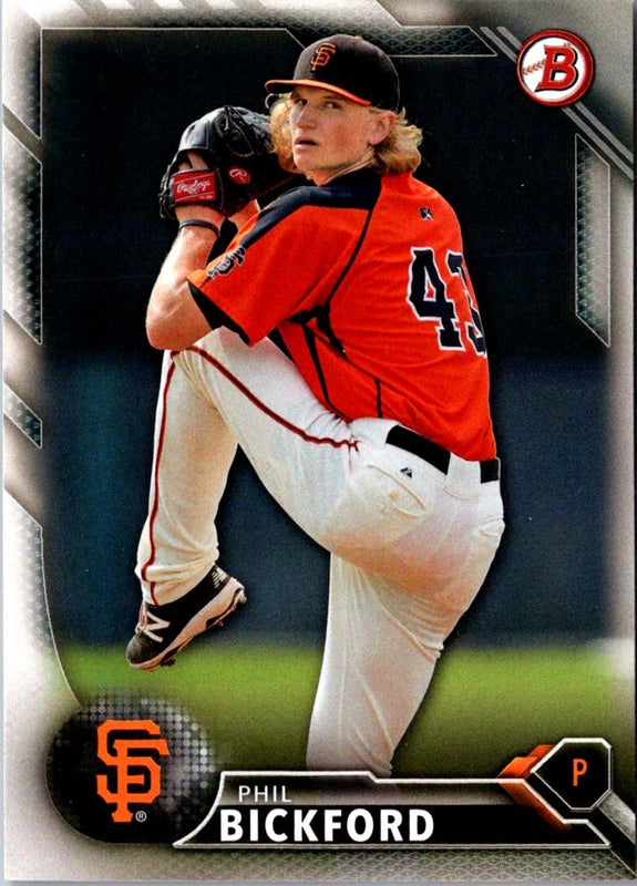 2016 Bowman Prospects Phil Bickford #BP72