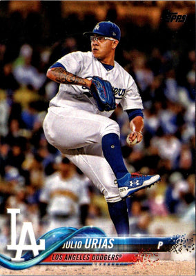 2018 Topps Julio Urias #124