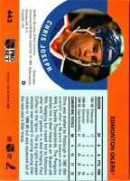 1990 Pro Set Chris Joseph #443 Rookie