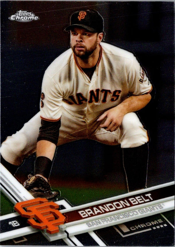 2017 Topps Chrome Brandon Belt #176