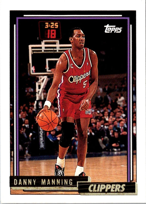 1992 Topps Danny Manning #189