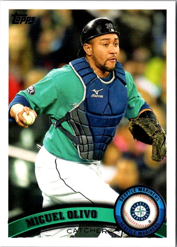 2011 Topps Update Miguel Olivo #US67