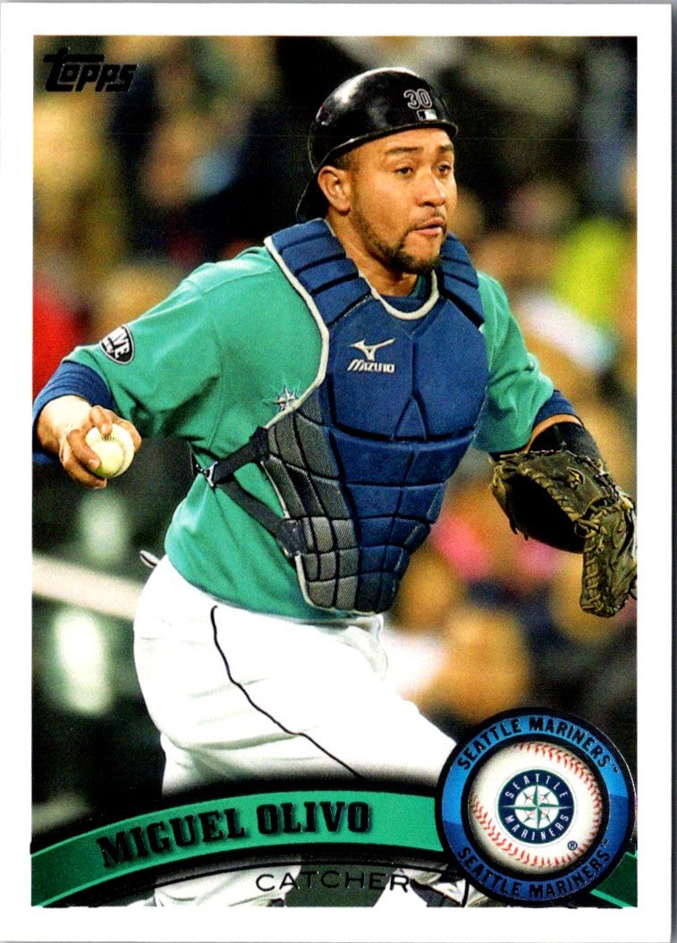 2011 Topps Update Miguel Olivo