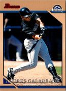 1996 Bowman Andres Galarraga